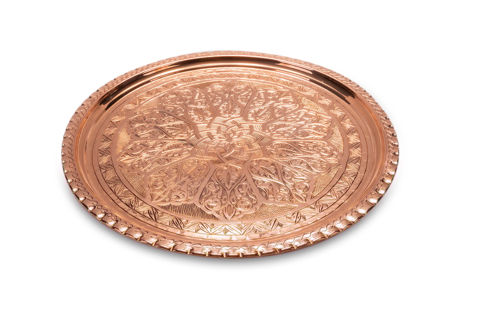 el yapımı bakır tepsi